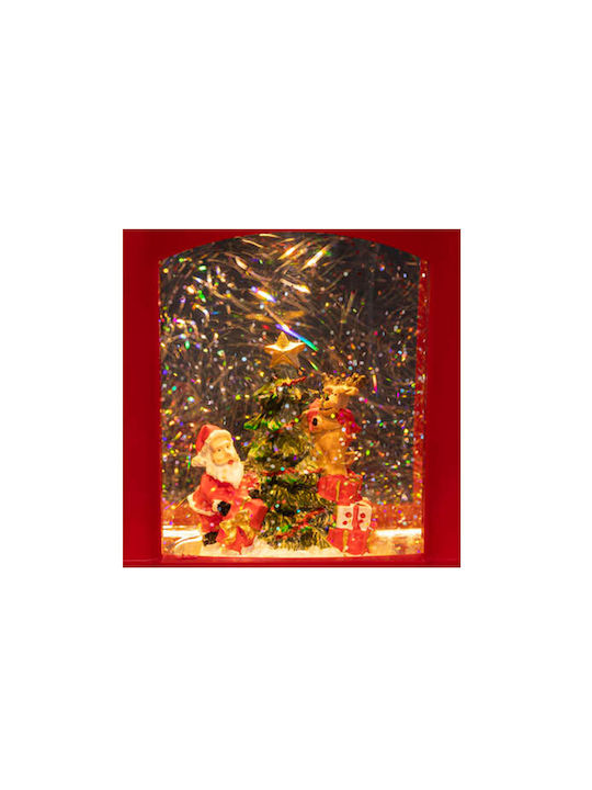 Iluminată De Crăciun Plastică Figurină Înălțime 22cm.