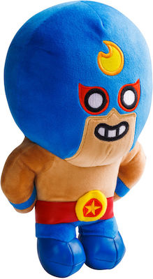 PMI Plüsch Brawl Stars - Μπλέ Μάσκα Blaue Maske 30 cm für 4+ Jahre