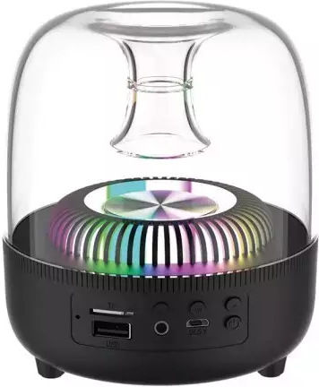 Devia Crystal I-M2 Ηχείο Bluetooth 5W με Ραδιόφωνο και Διάρκεια Μπαταρίας έως 7 ώρες Μαύρο