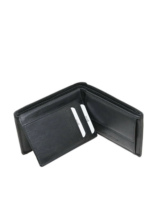 Δερμάτινο Ανδρικό Πορτοφόλι με RFID Μαύρο