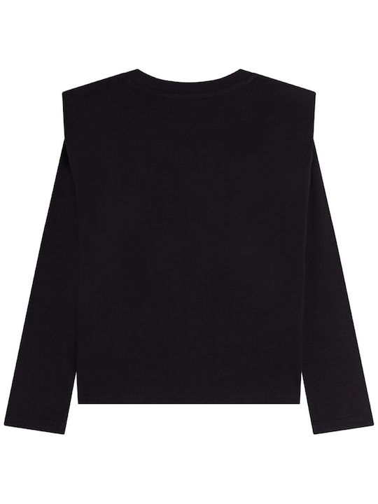 DKNY Kids Blouse Long Sleeve Black