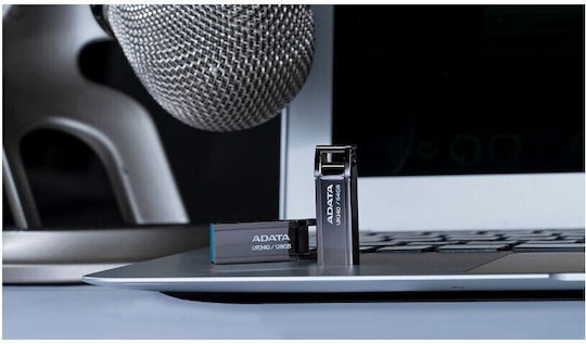 Adata UR340 128GB USB 3.2 Stick Ασημί