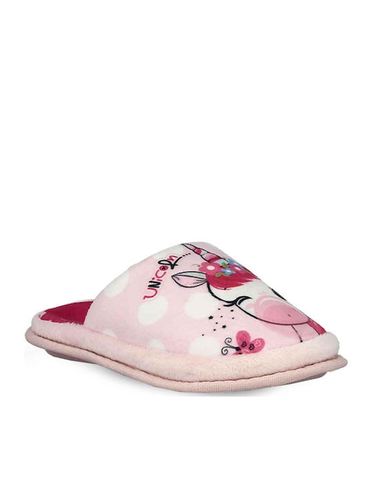 Kids Slippers Pink Unicorn