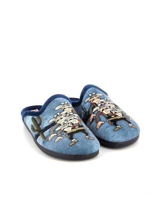 Adam's Shoes Kids Slipper Blue -99.2