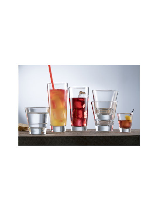 Uniglass Oxford Set Gläser Whiskey aus Glas 255ml 12Stück