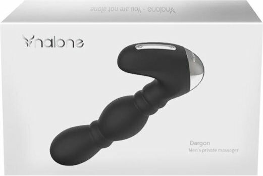 Nalone Dragon Prostate Vibrator Πρωκτικός Δονητής με Δυνατότητα Ασύρματης Λειτουργίας Black