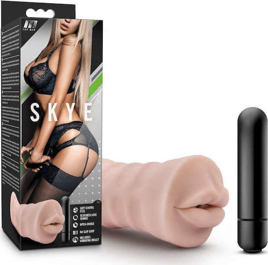 Blush M for Men Skye Masturbator Mouth με Δόνηση BL-73523