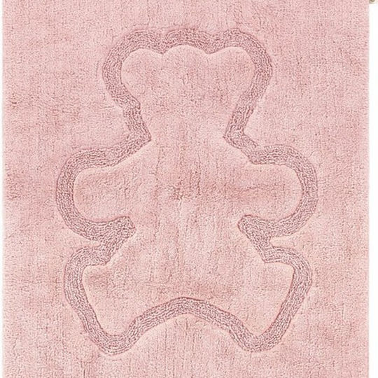 Guy Laroche Kids Cotton Rug Bear 130x180cm Pinky