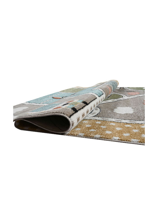 Balsan Carousel Παιδικό Χαλί Αυτοκινητόδρομος Πολύχρωμο 160x230cm