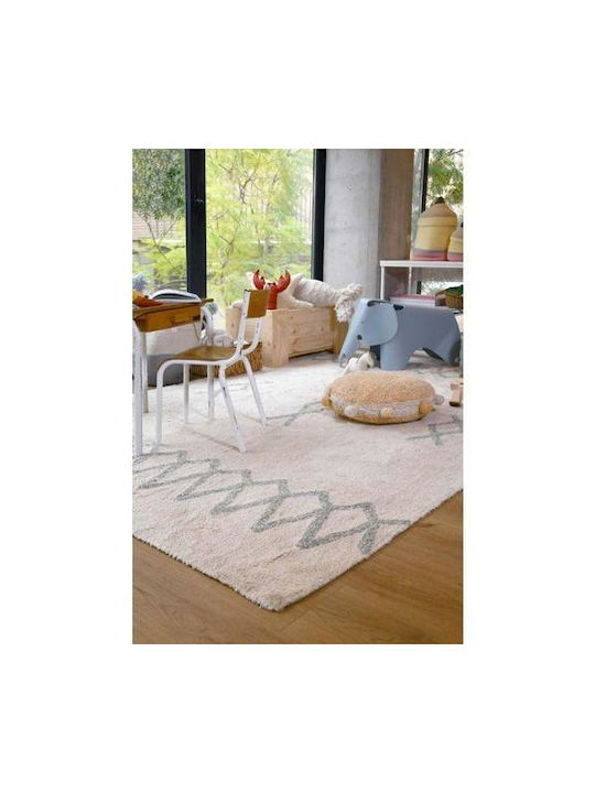 Lorena Canals Handmade Kids Cotton Rug Atlas 170x240cm Blue