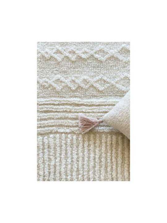 Lorena Canals Kids Synthetic Rug Ari Sheep 120x170cm White