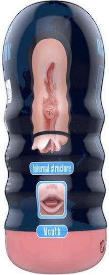 Baile Pretty Love Vacuum Cup Can Mouth Мастурбатор Уста BM-00900T58-2 1бр