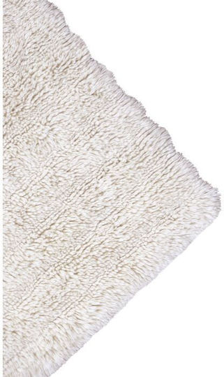 Lorena Canals Dunes Sheep Детско килимче Вълнено White 80x140см
