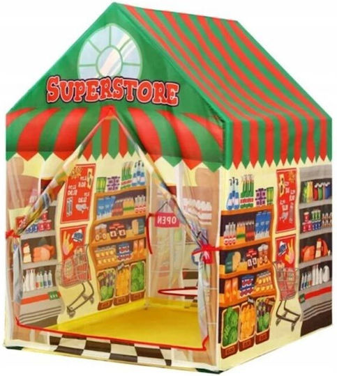 Ecotoys Παιδική Σκηνή Σπιτάκι Σούπερ Μαρκετ Πολύχρωμο