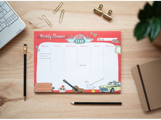 Grupo Erik Weekly Planner Friends 21x29cm