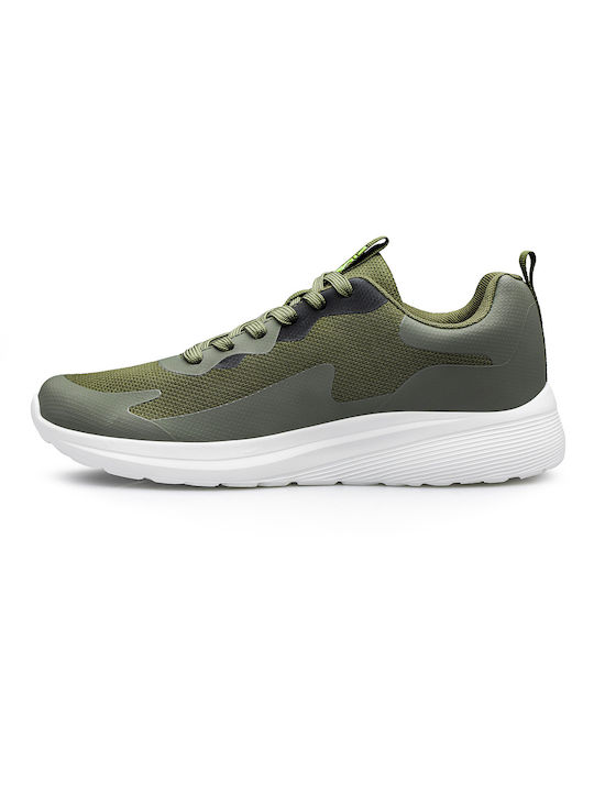 Fila Memory Beryl 2 Ανδρικά Sneakers Dark Khaki / Freeze Green