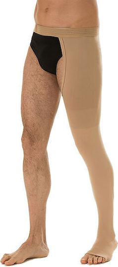 Relaxsan Medicale Classic Open Toe Graduated Compression Monocollant Δεξιά 15-21 mmHg Beige