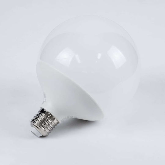 GloboStar LED Bulb 20W 160mm for Socket E27 and Shape G125 Natural White 1940lm