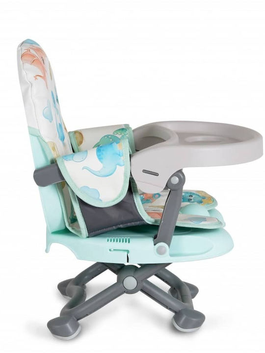Cangaroo Portable Plastic Booster Seat for Chair Kiwi Dinos