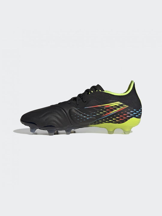 adidas Copa Sense.2 Fußballschuhe mit Stollen Core Black / Bright Cyan / Team Solar Yellow