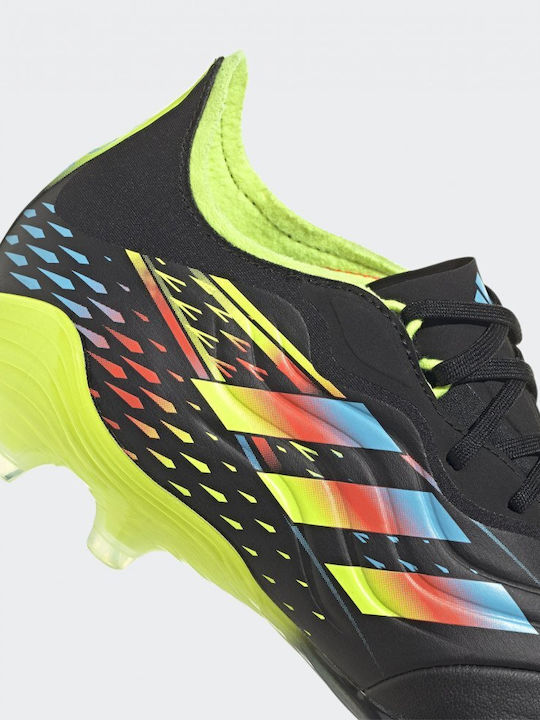 adidas Copa Sense.2 Fußballschuhe mit Stollen Core Black / Bright Cyan / Team Solar Yellow