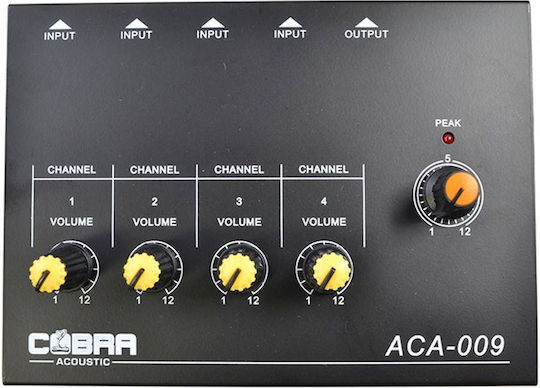 Cobra ACA-009 Αναλογικός Μίκτης 4.0 Καναλιών