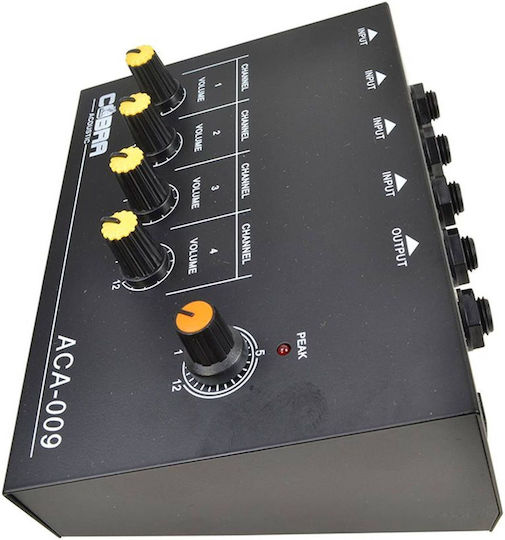Cobra ACA-009 Αναλογικός Μίκτης 4.0 Καναλιών