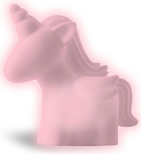 Luna Nachtlicht Für Das Kinderzimmer LED Einhorn Batterien Rosa