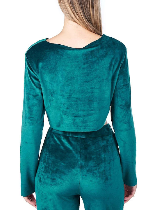Kendall + Kylie Blouse Green