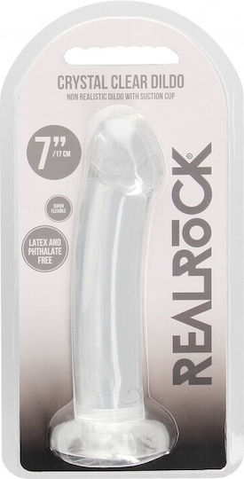 Shots Real Rock Crystal Clear Dildo 17cm