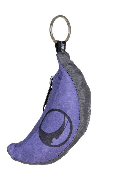 Ticket To The Moon Eco Keyring 5L Υφασμάτινη Τσάντα για Ψώνια σε Μωβ χρώμα 5L