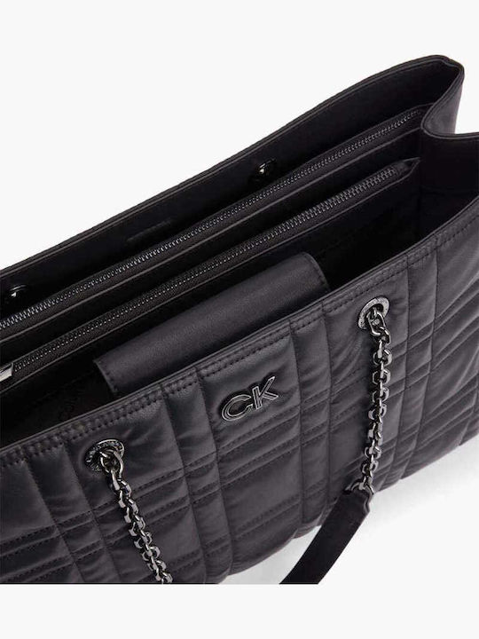 Re-lock Quilt Women's Bag Shoulder Black
