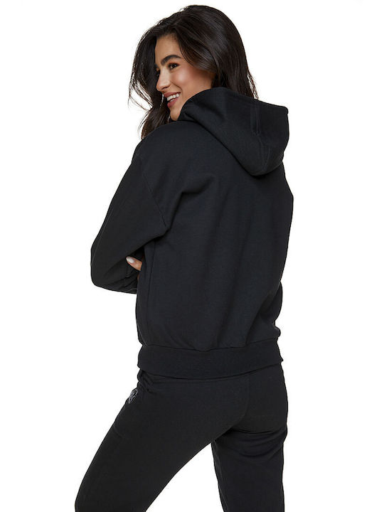 Bodymove Women's Hooded Cardigan Black