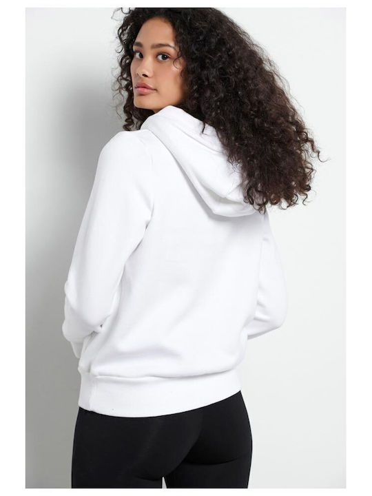 Women's Sweatshirt Hooded White