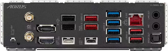 Gigabyte X670E Aorus Master rev. 1.0 Wi-Fi Motherboard Extended ATX με AMD AM5 Socket