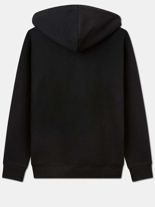 Women's Sweatshirt Hooded Black