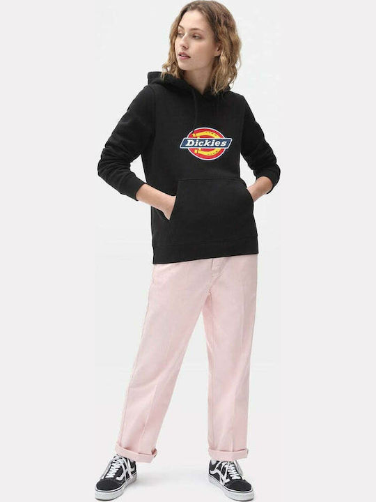 Women's Sweatshirt Hooded Black