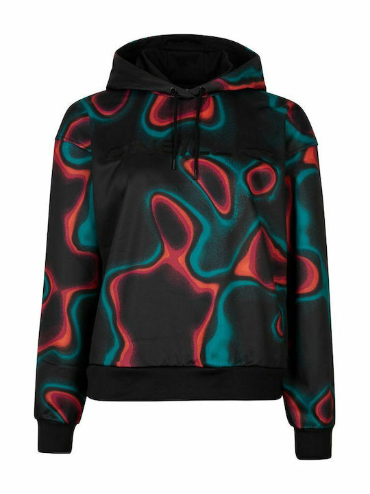 Women's Sweatshirt Hooded Black