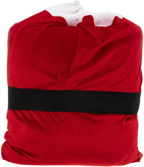 Xmas Bag Tesatura Crăciun Sac pentru Cadou Roșu 50x70cm.