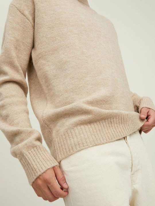 Long Sleeve Sweater Beige