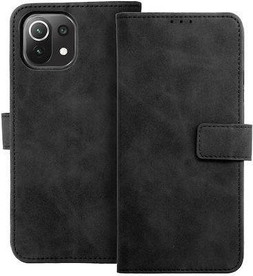 Forcell Tender Synthetic Leather Book Black (Redmi 9C)