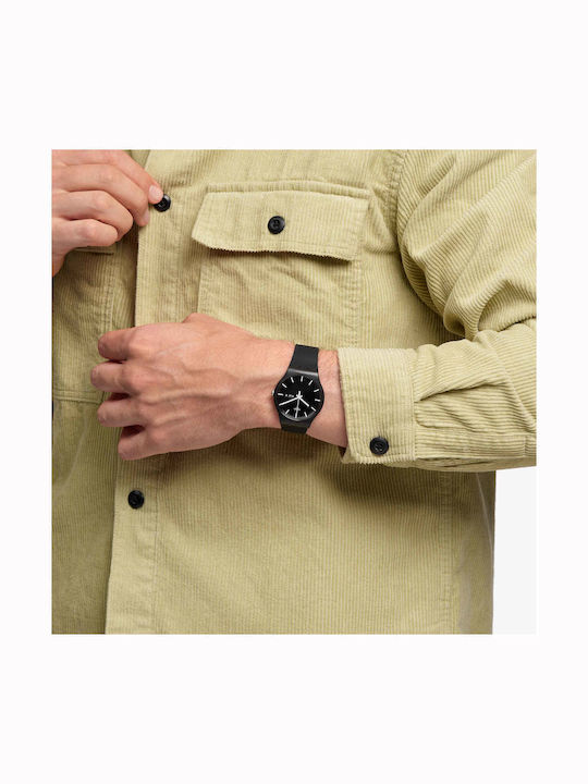 Swatch Rebel Again Ρολόι Μπαταρίας με Καουτσούκ Λουράκι Swatch Rebel Again Ρολόι Μπαταρίας με Καουτσούκ Λουράκι