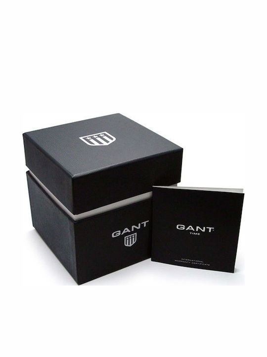 Gant East Hampton Ρολόι Μπαταρίας με Μεταλλικό Μπρασελέ