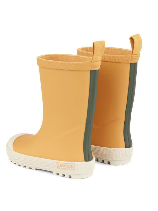 Kids Wellies River Yellow