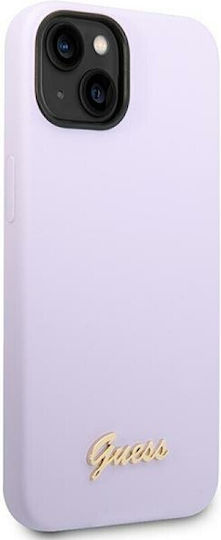 Guess Vintage Back Cover Σιλικόνης Fuchsia (iPhone 14)