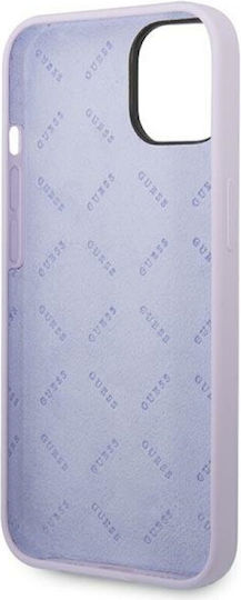 Guess Vintage Back Cover Σιλικόνης Fuchsia (iPhone 14)