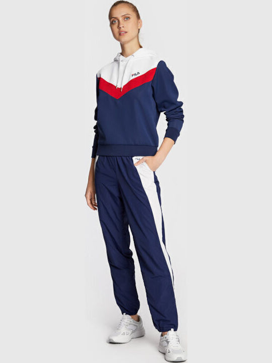 Bosa Cropped Hoody Cropped Γυναικείο Φούτερ Navy Μπλε