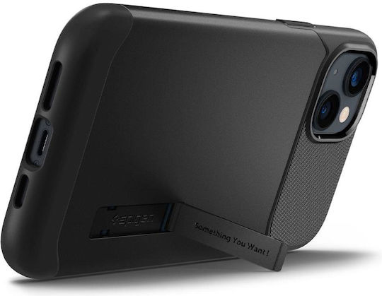 Spigen Slim Armor Back Cover Πλαστικό 2mm Μαύρο (iPhone 14)