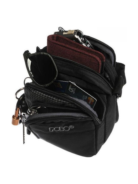 Strike Large Men's Bag Shoulder / Crossbody Black