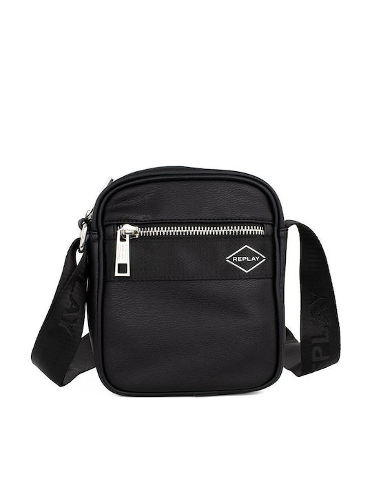 Herrentasche Schulter / Crossbody Schwarz